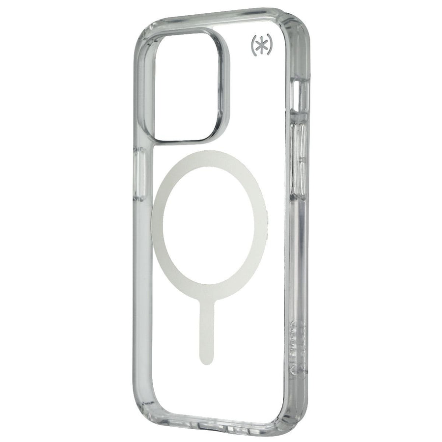 Speck Presidio Perfect Clear Case for MagSafe for iPhone 14 Pro - Silver/Clear Image 1