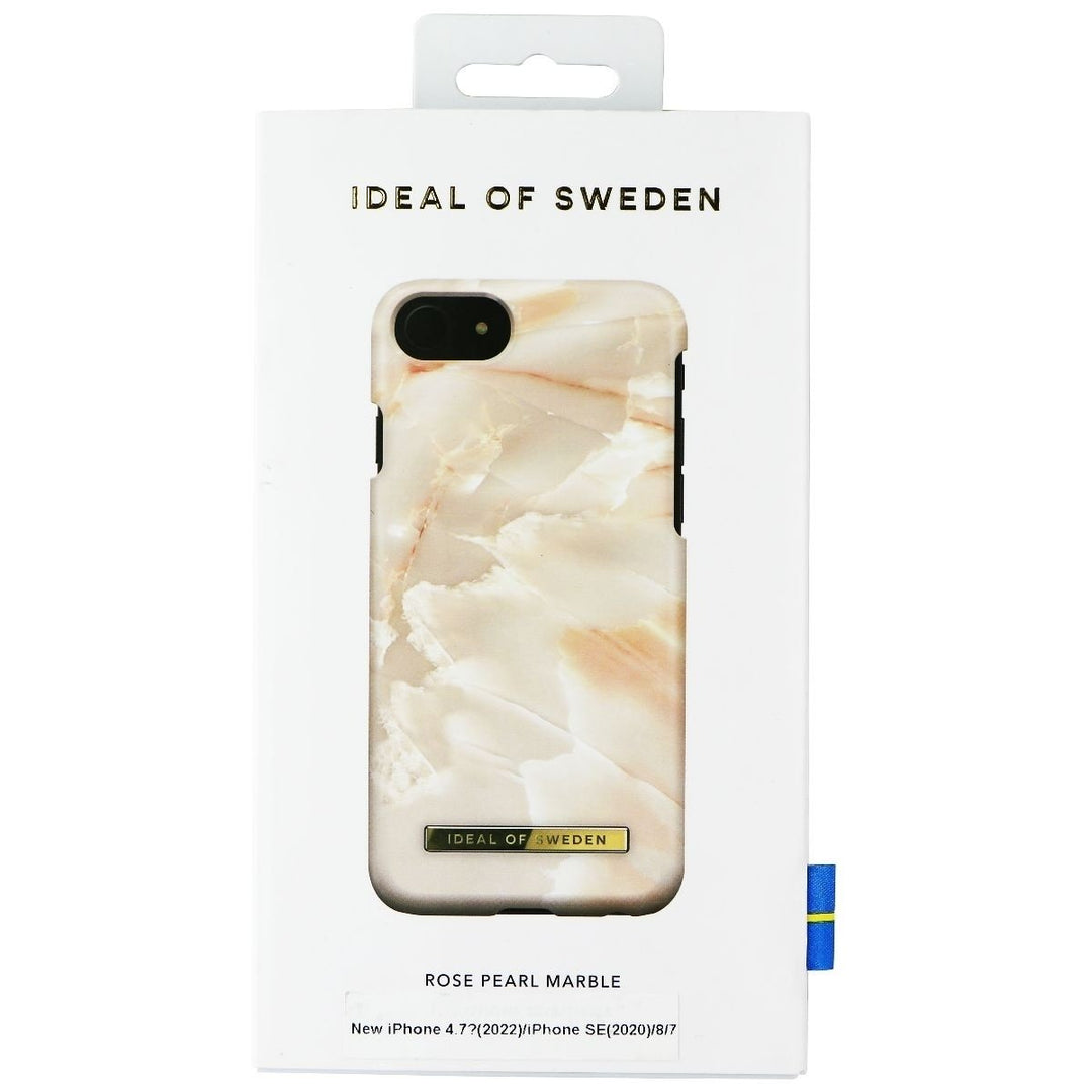 iDeal of Sweden Case for iPhone SE (3rd Gen/2nd Gen)/8/7 - Rose Pearl Marble Image 4