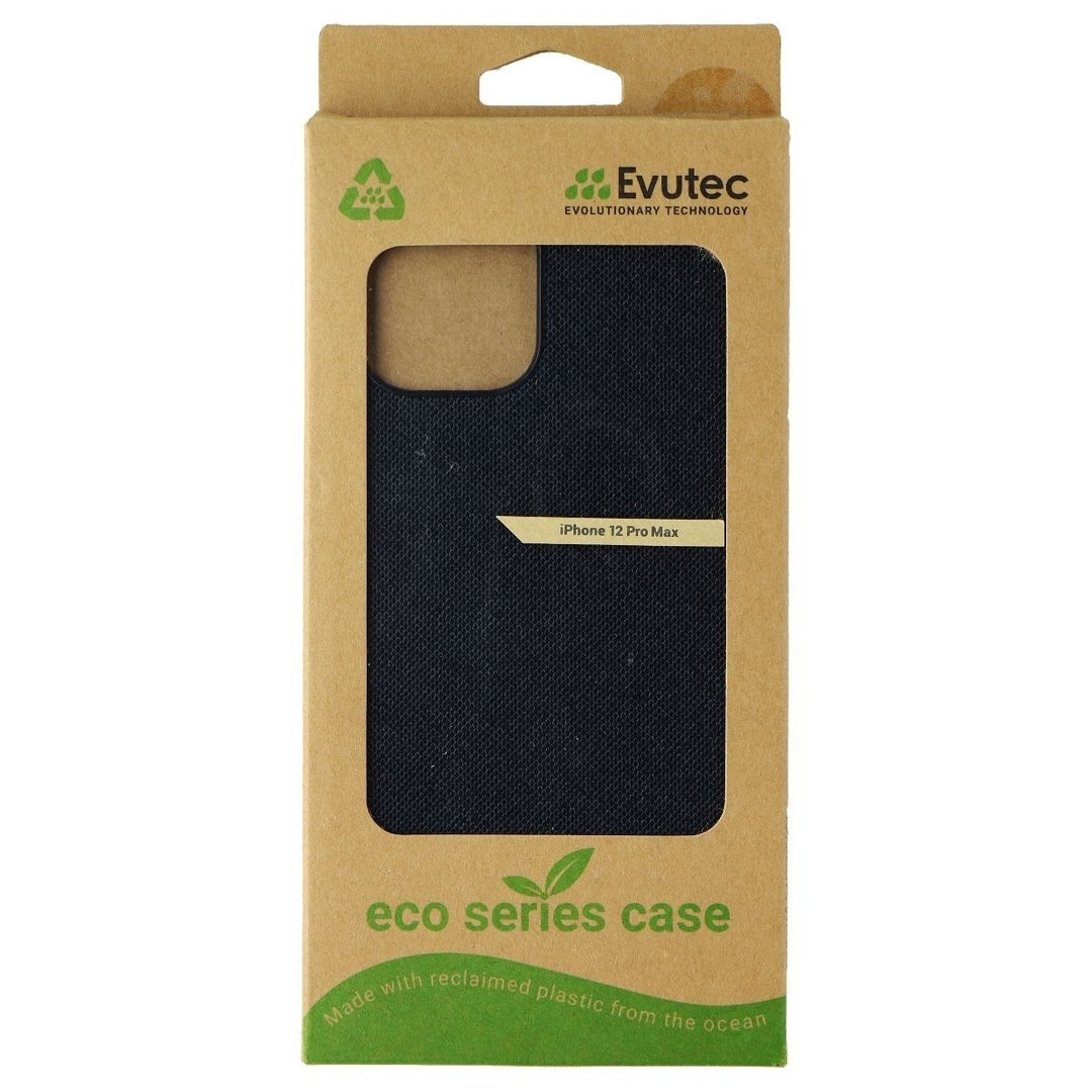 Evutec Eco Series Case for Apple iPhone 12 Pro Max - Black Image 1