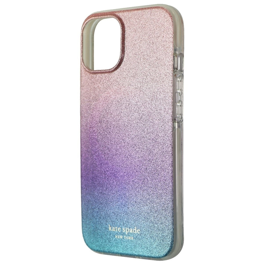 Kate Spade Defensive Hardshell Case for MagSafe for iPhone 14/13 - Ombre Glitter Image 1