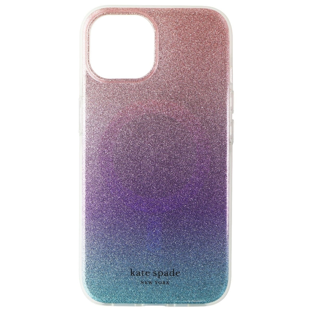 Kate Spade Defensive Hardshell Case for MagSafe for iPhone 14/13 - Ombre Glitter Image 2