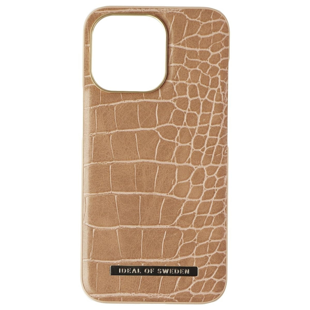 iDeal of Sweden Hard Case for Apple iPhone 13 Pro - Camel Croco Image 3
