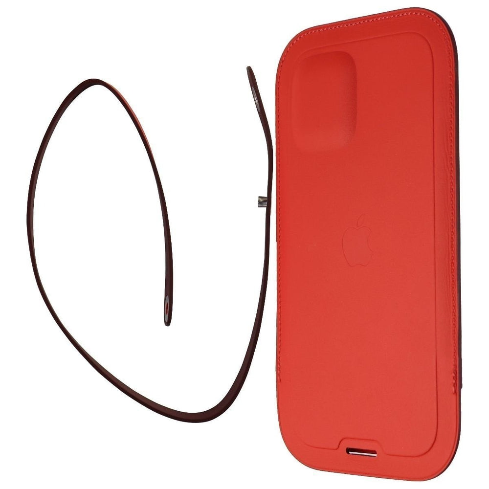 Apple iPhone 12 and 12 Pro Leather Sleeve For Magsafe - (Product) RED Image 2