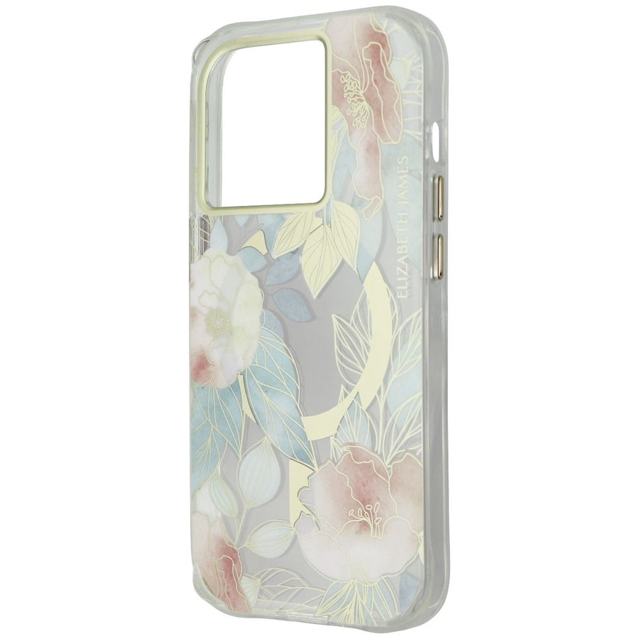 Elizabeth James Case for MagSafe for iPhone 14 Pro - Blooms in Burdeaux Image 1