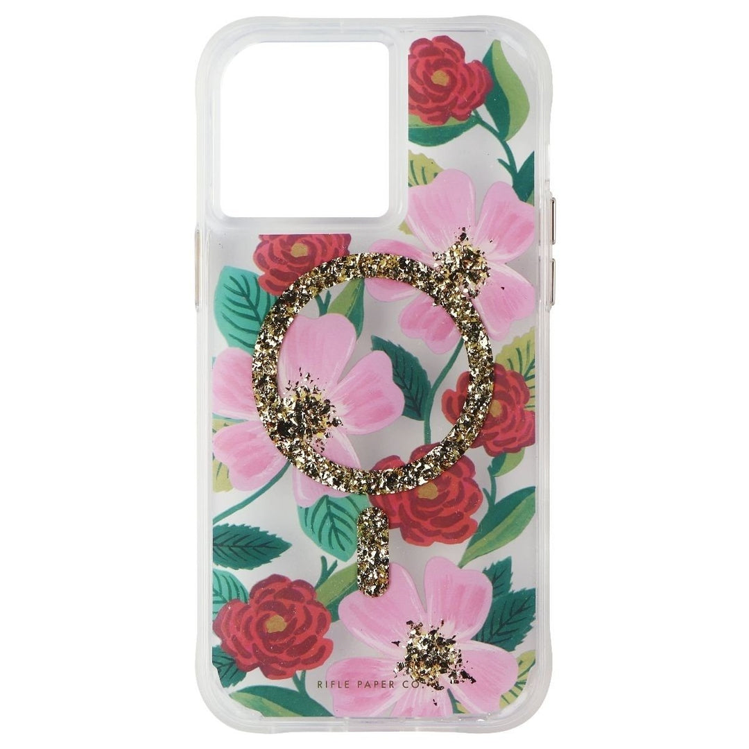 Rifle Paper Co. Protective Case for MagSafe for iPhone 14 Pro Max - Rose Garden Image 2