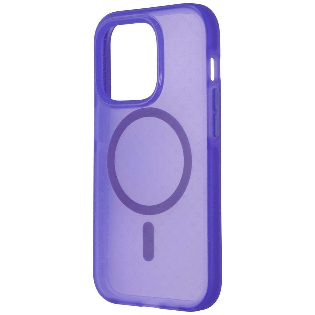 Tech21 EvoCheck Series Gel For Magsafe Case for Apple iPhone 14 Pro - Purple Image 1