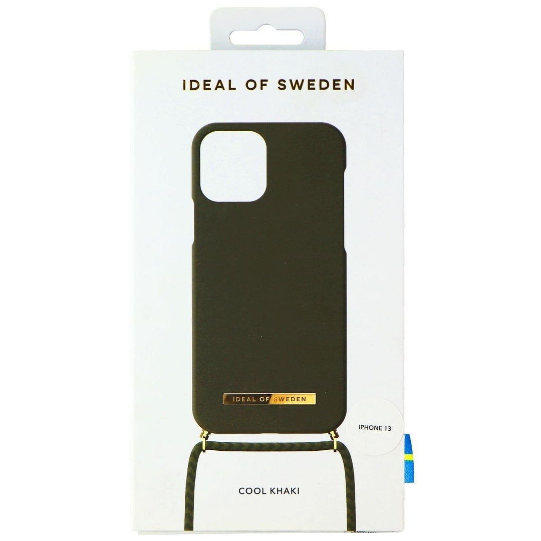 iDeal of Sweden Ordinary Necklace Case for Apple iPhone 13 - Cool Khaki Image 1