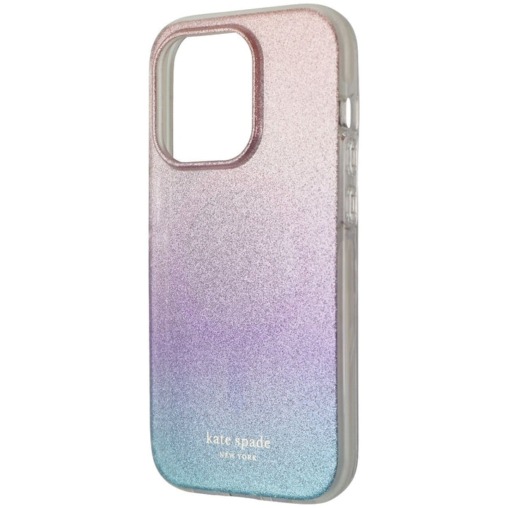 Kate Spade Defensive Case for MagSafe for iPhone 14 Pro - Ombre Glitter Image 1