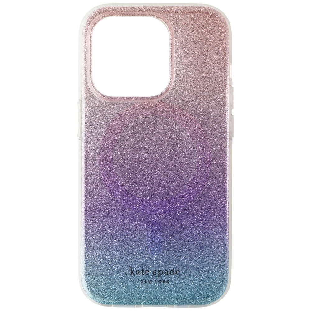 Kate Spade Defensive Case for MagSafe for iPhone 14 Pro - Ombre Glitter Image 2