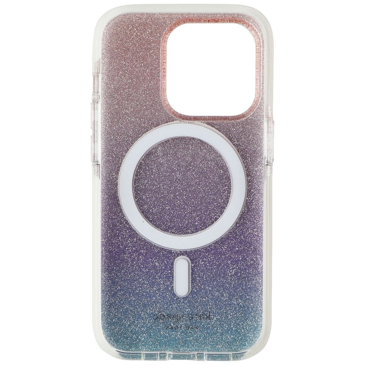 Kate Spade Defensive Case for MagSafe for iPhone 14 Pro - Ombre Glitter Image 3