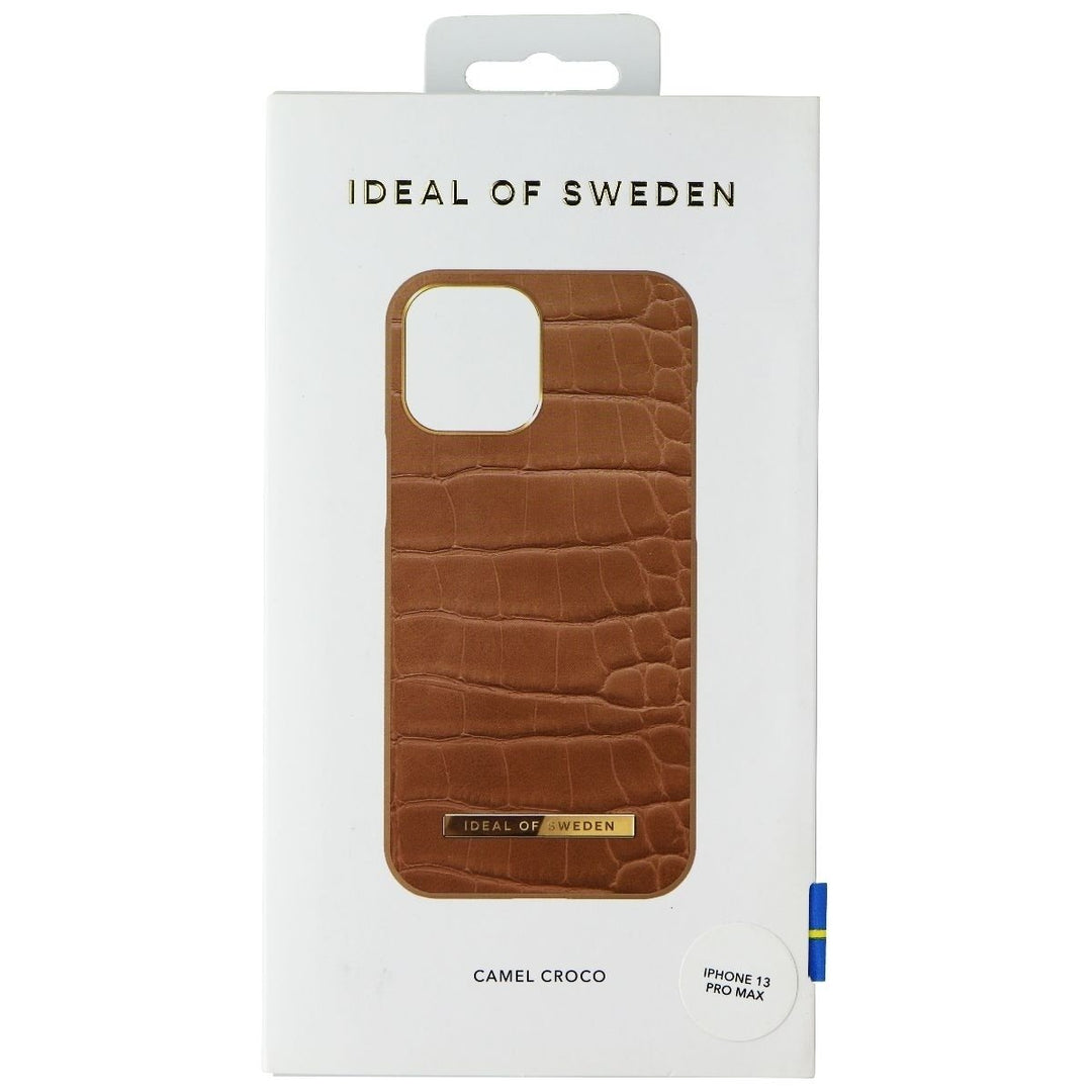 iDeal of Sweden Atelier Case for iPhone 13 Pro Max - Camel Croco Image 1