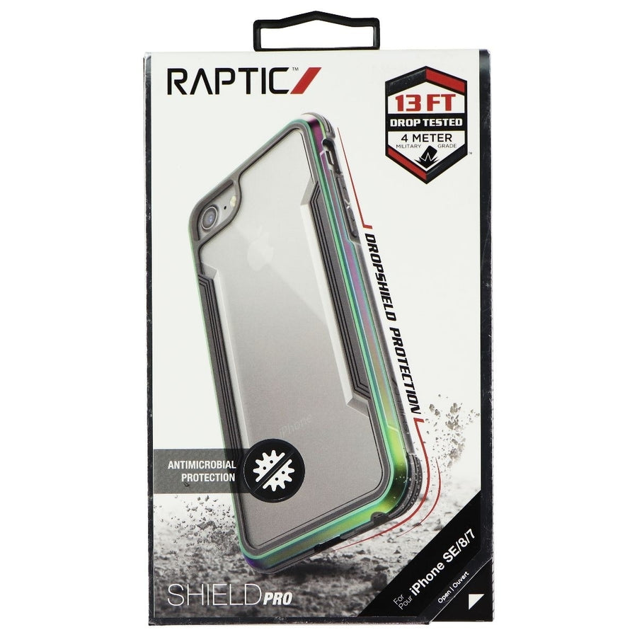 Raptic SHIELD Pro Series Case for Apple iPhone SE (2nd Gen) / 8 / 7 - Iridescent Image 1