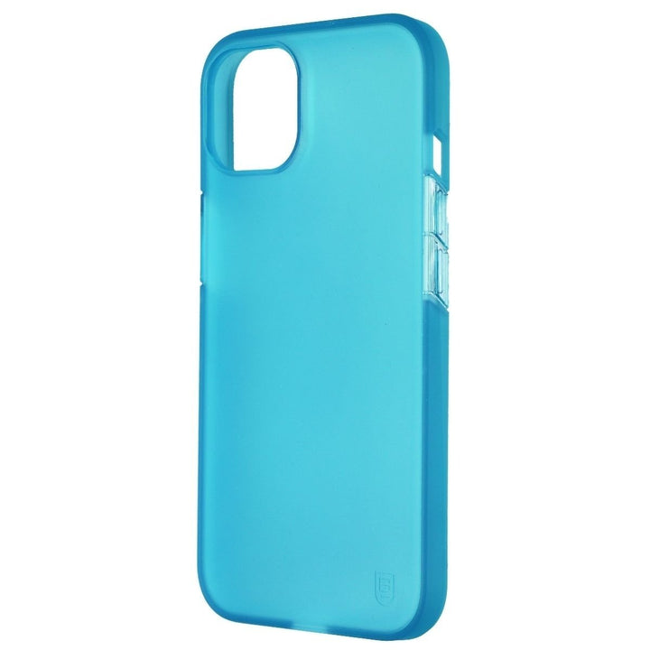 BodyGuardz Solitude Minimalist Case for Apple iPhone 13 - Neon Blue Image 1