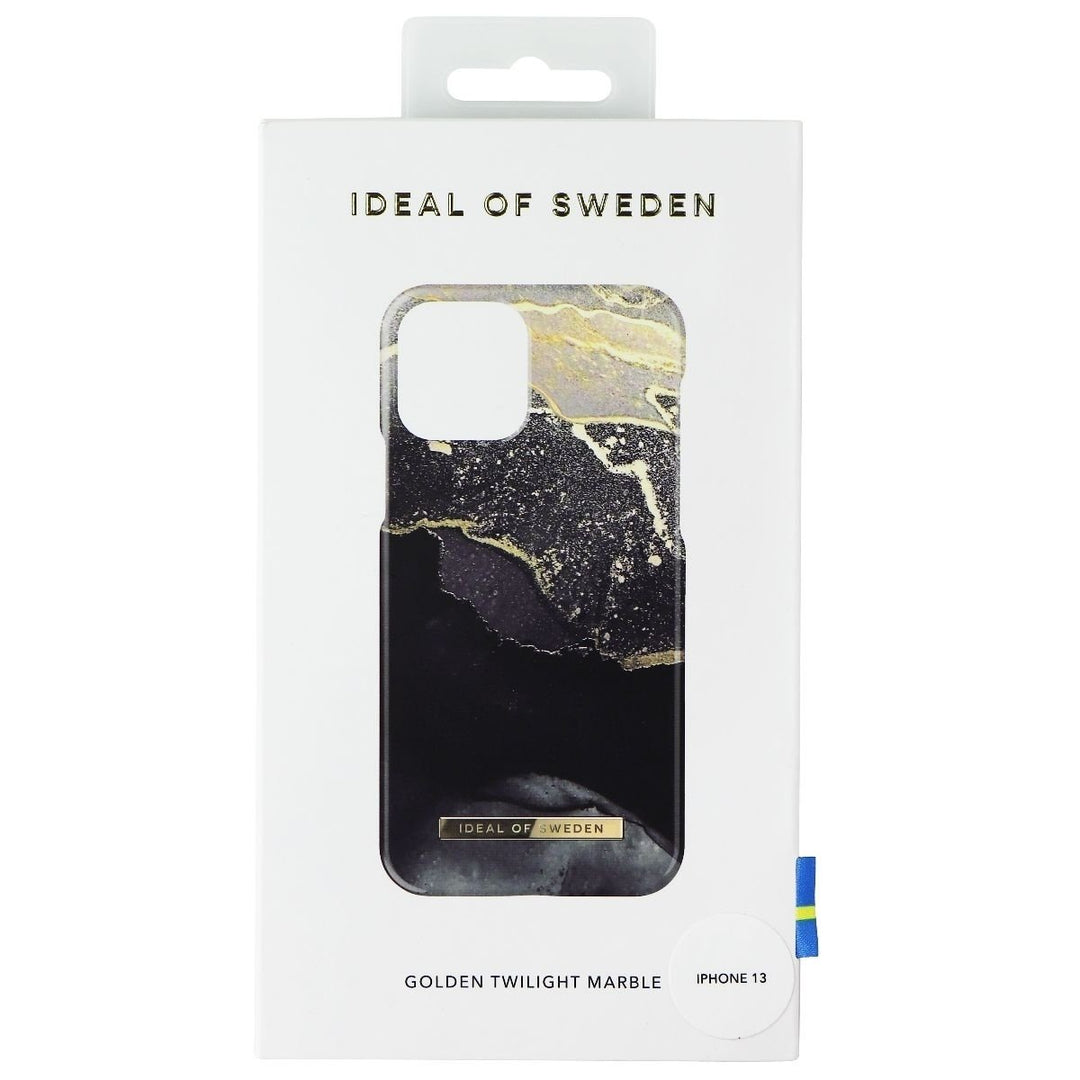 iDeal of Sweden Printed Case for iPhone 13 - Golden Twilight Marble Image 4