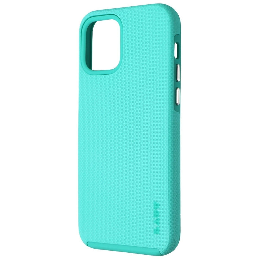 LAUT Shield Series Dual Layer Case for iPhone 12 and iPhone 12 Pro - Mint Teal Image 1