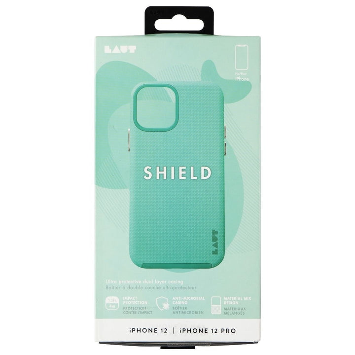 LAUT Shield Series Dual Layer Case for iPhone 12 and iPhone 12 Pro - Mint Teal Image 4