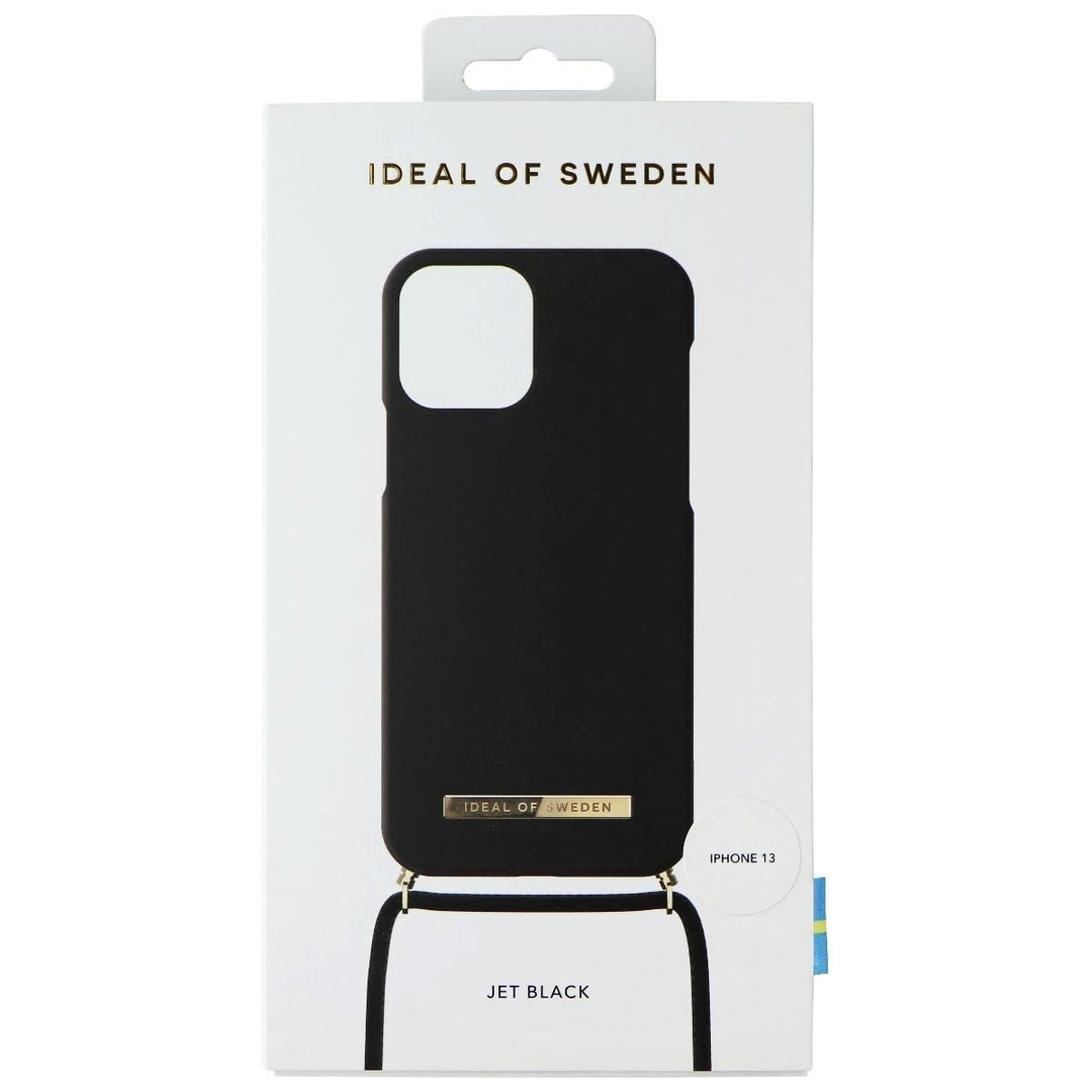 iDeal of Sweden Ordinary Necklace Case for Apple iPhone 13 - Jet Black Image 1