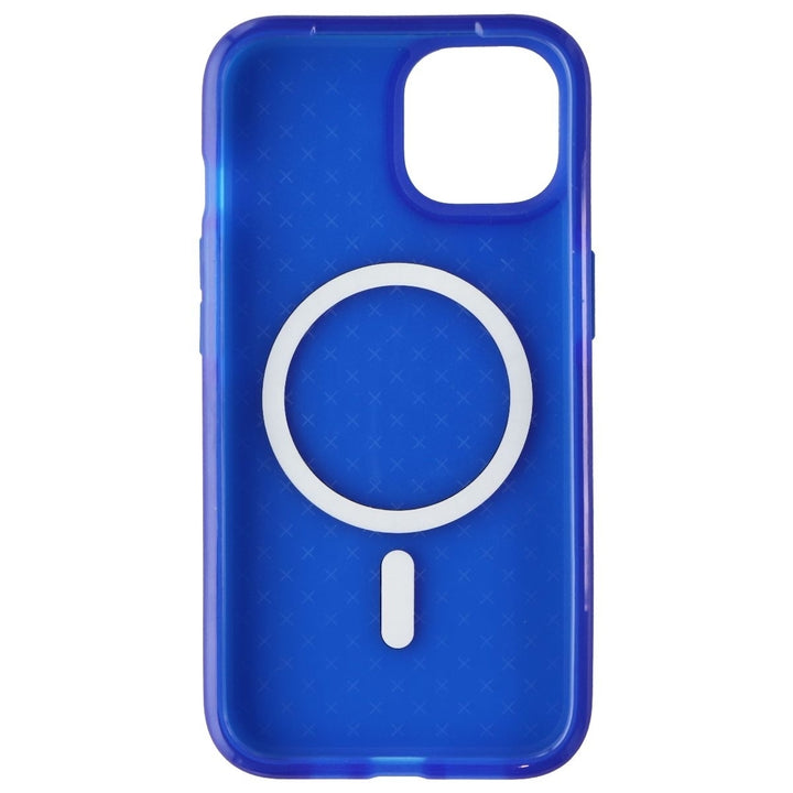 Tech21 EvoCheck Series Gel Case for MAgSafe for Apple iPhone 14 - Blue Image 3