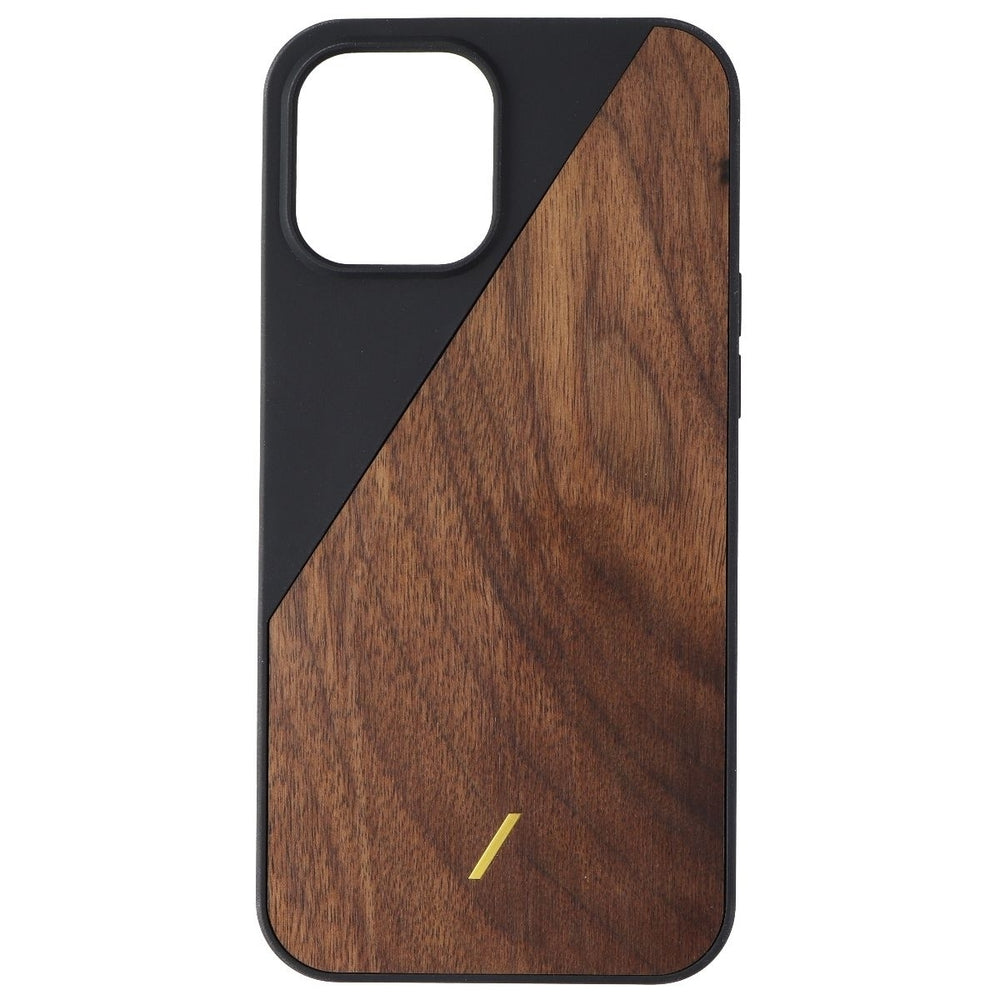 Native Union Clic Wooden Case for iPhone 12 Pro Max - Walnut/Black Image 2