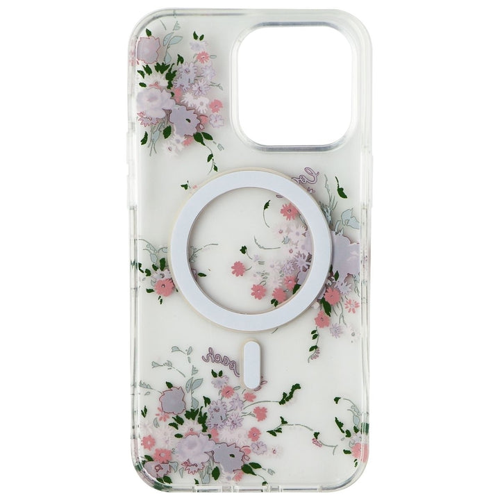 Coach Protective Case for MagSafe for iPhone 14 Pro Max - Floral Purple Bundle Image 3