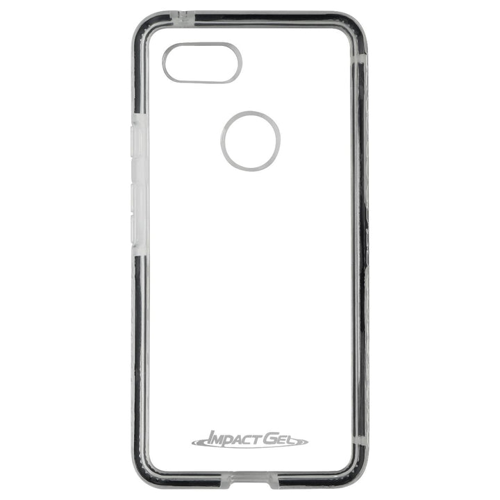 Impact Gel Crusader Lite Series Case for Google Pixel 3 - Black/Clear Image 3