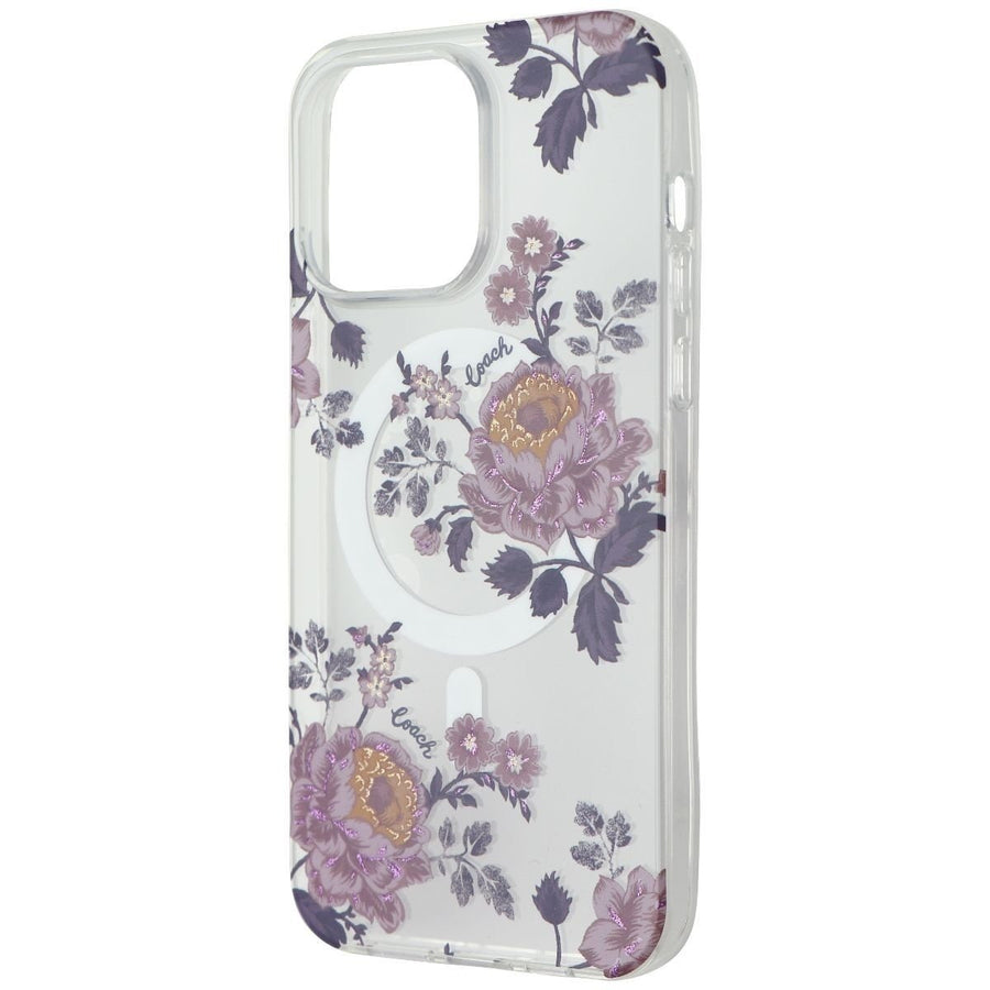 Coach Protective Case for MagSafe for iPhone 14 Pro Max - Moody Floral / Purple Image 1