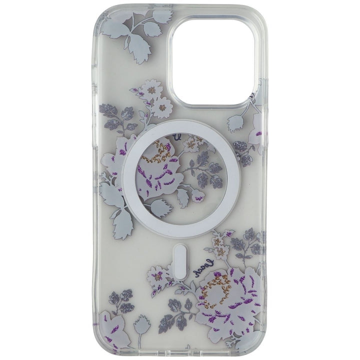 Coach Protective Case for MagSafe for iPhone 14 Pro Max - Moody Floral / Purple Image 3