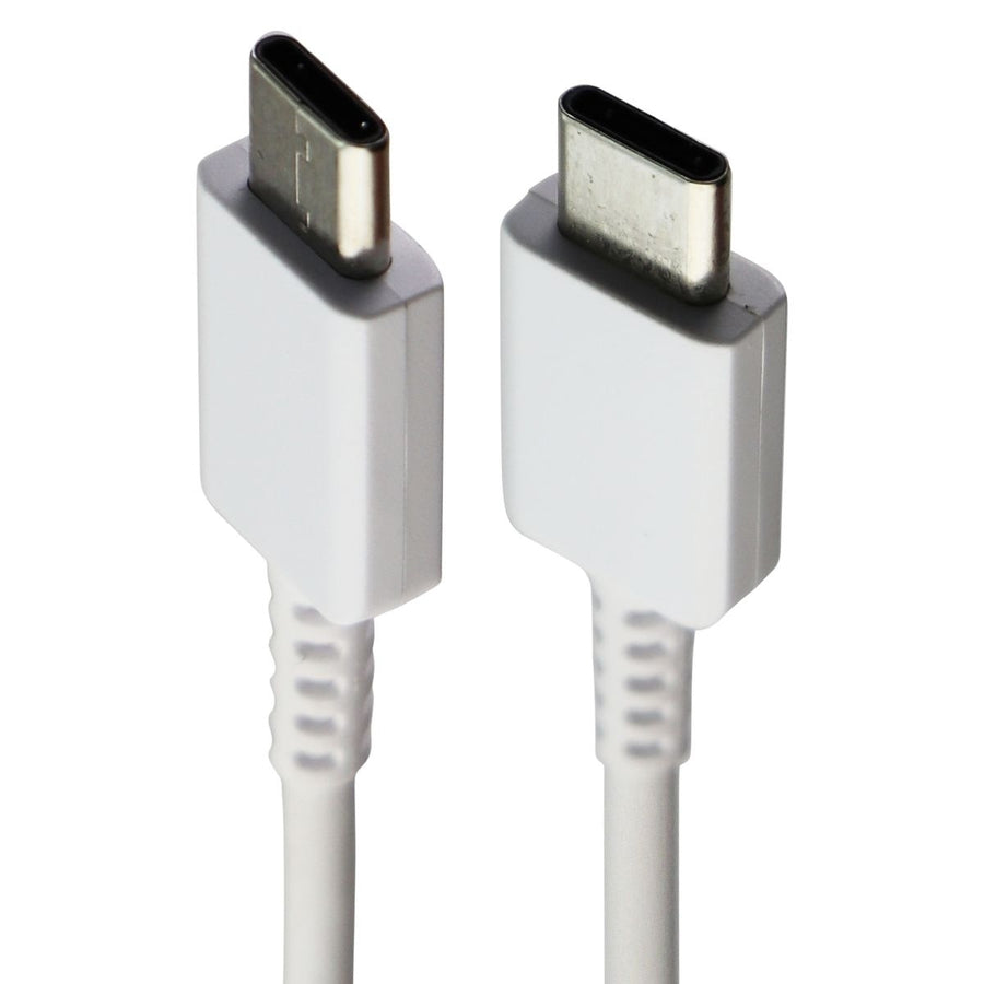Samsung 3.3ft (USB-C to USB-C) Charge and Sync Cable - White (EP-DN980BWZ) Image 1