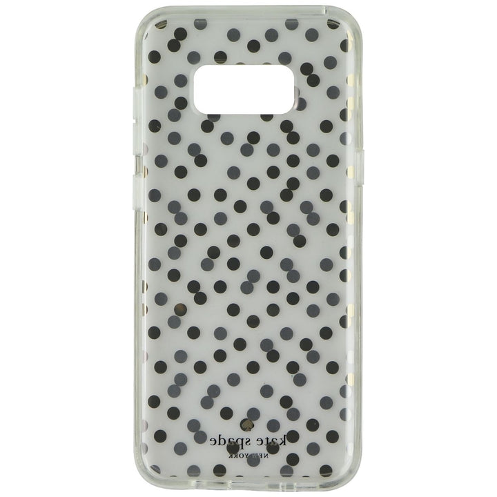 Kate Spade Hardshell Case for Galaxy S8 Plus - Confetti Dot Clear/Gold/Silver Image 3