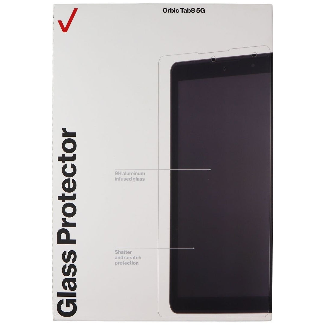 Verizon Glass Screen Protector for Orbic Tab8 5G - Clear Image 1