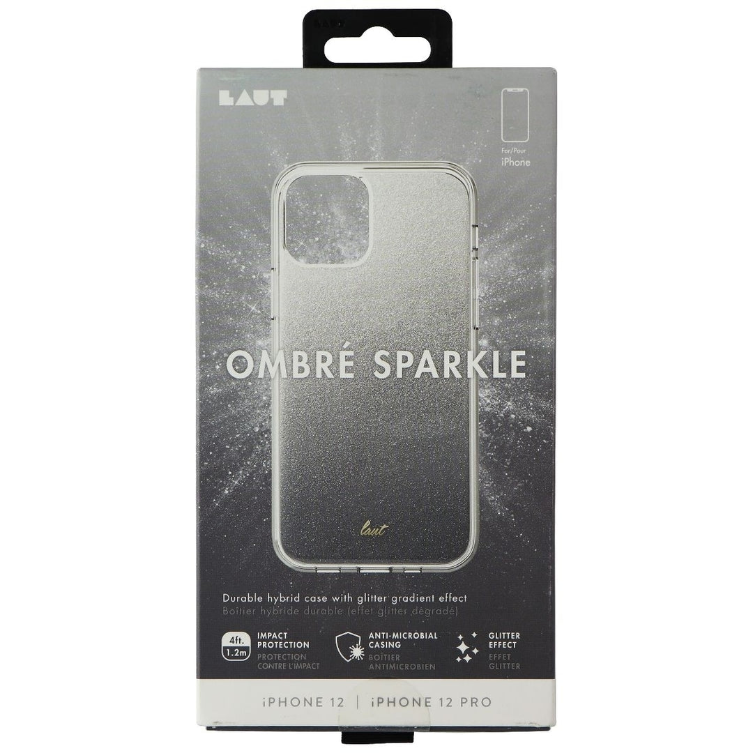 LAUT OMBRE SPARKLE Series Case for iPhone 12/12 Pro - Black Image 1