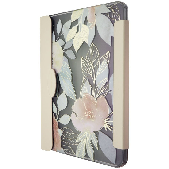 Elizabeth James Stand Folio Case for Apple iPad (10th Gen) - Blooms in Bordeaux Image 1