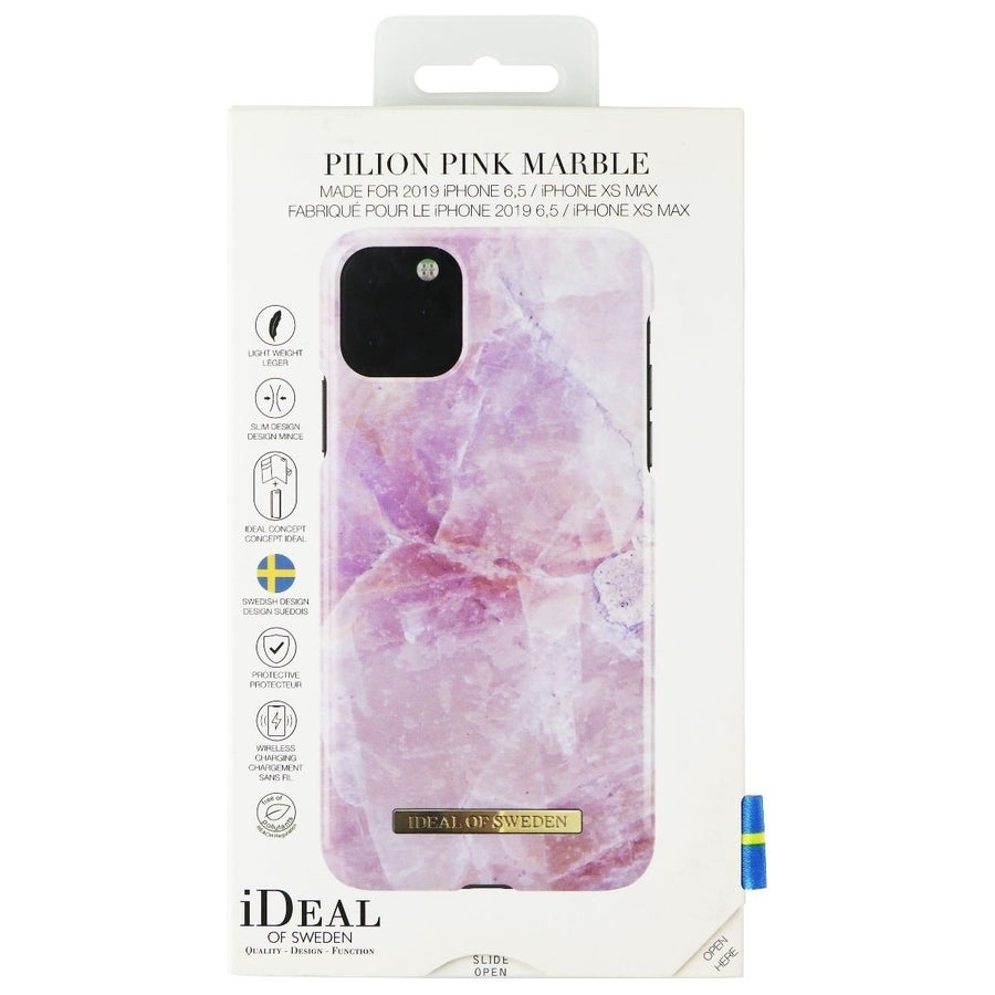 iDeal of Sweden Printed Case for Apple iPhone XS Max - Pilion Pink Marble Image 1