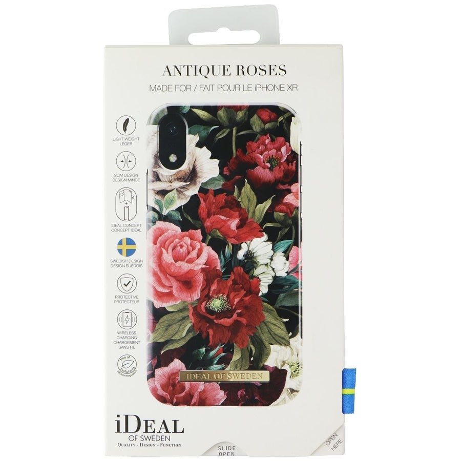 iDeal of Sweden Printed Case for Apple iPhone XR - Antique Roses Image 1