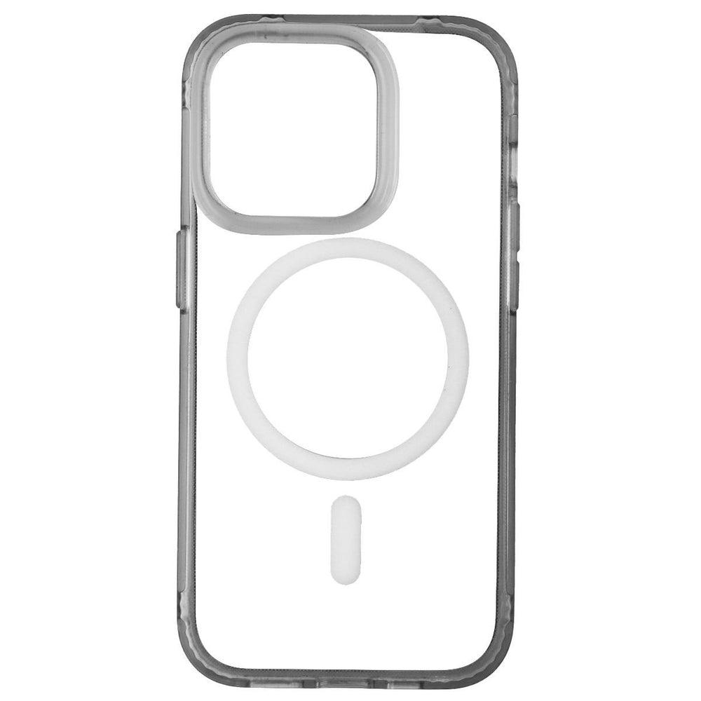 Tech21 EvoClear Series Case for MagSafe for Apple iPhone 14 Pro - Clear/White Image 2