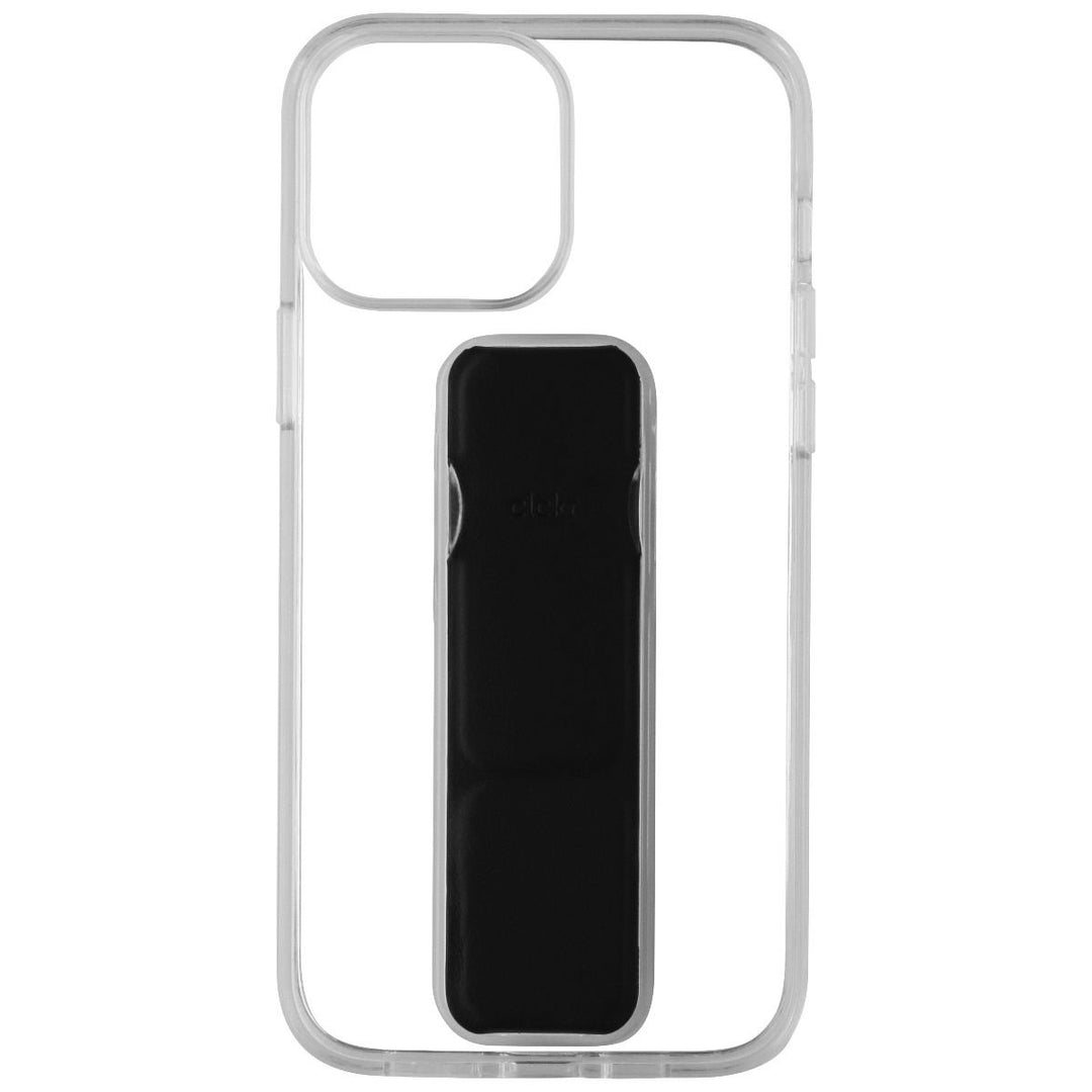 CLCKR Stand and Grip Case for Apple iPhone 13 Pro Max - Clear/Black Image 2