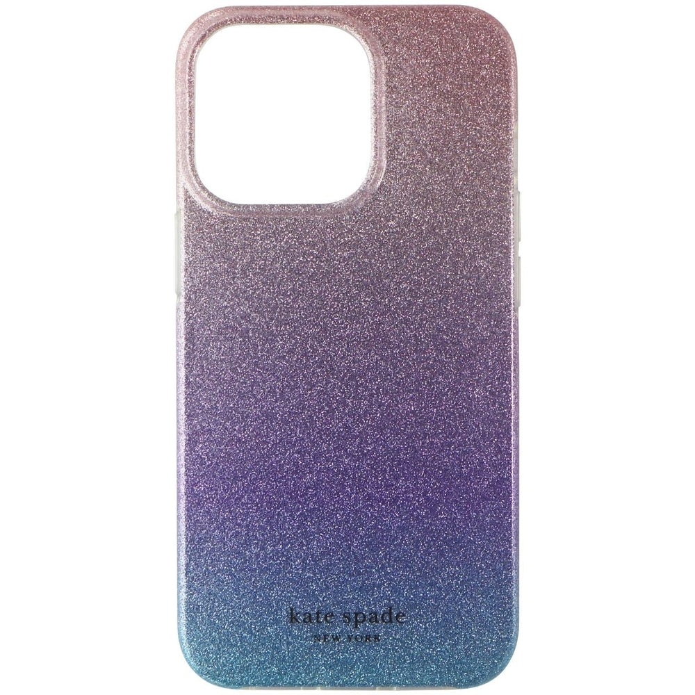 Kate Spade Protective Hardshell Case for iPhone 13 Pro - Ombre Glitter/Pink/Blue Image 2