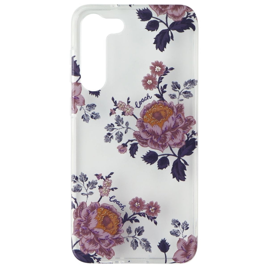 Coach Protective Case for Samsung Galaxy (S23+) - Moody Floral Image 2