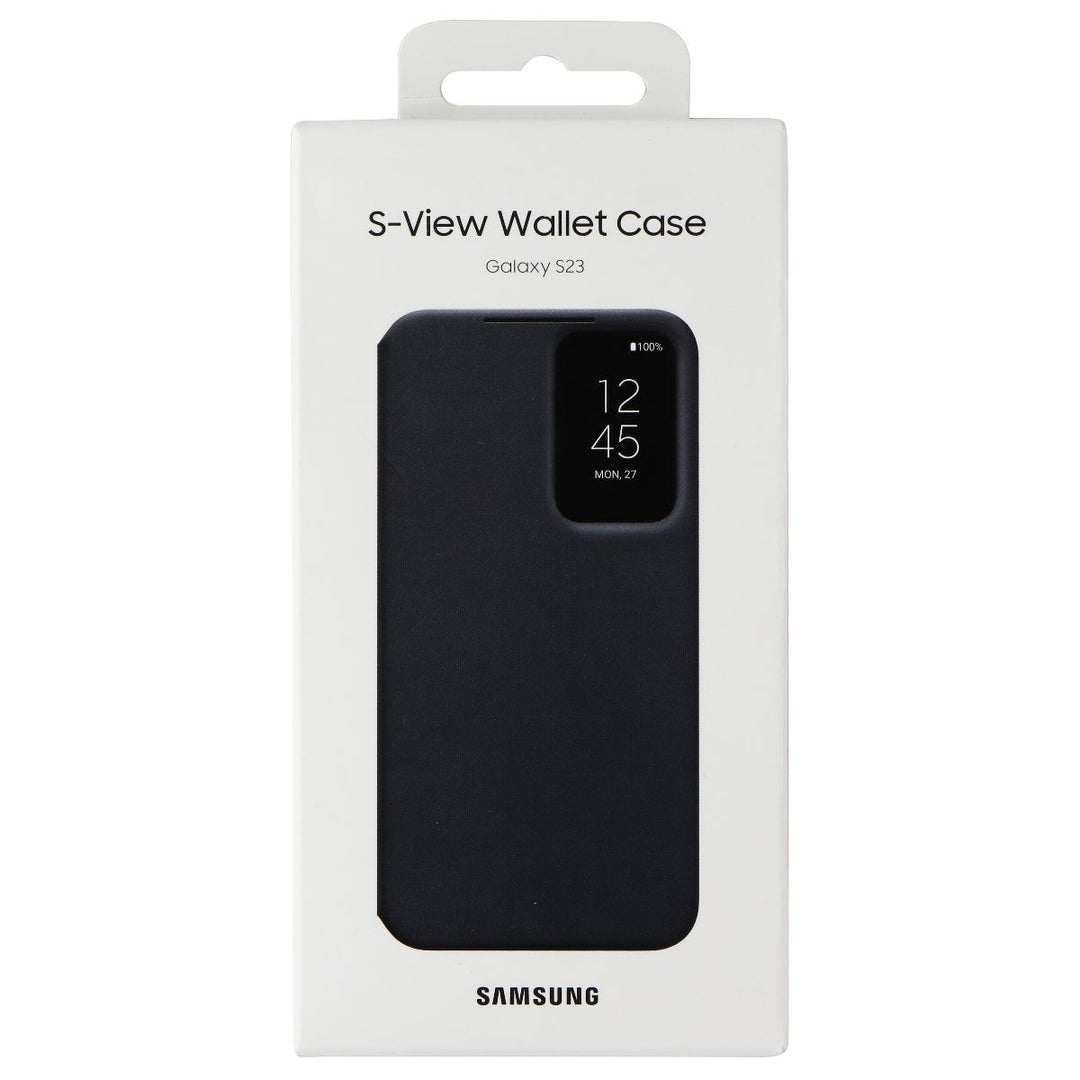 Samsung S-View Wallet Case for Samsung Galaxy S23 - Black (EF-ZS911CBE) Image 1