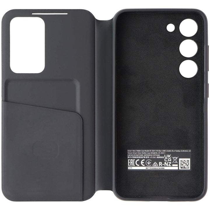 Samsung S-View Wallet Case for Samsung Galaxy S23 - Black (EF-ZS911CBE) Image 4