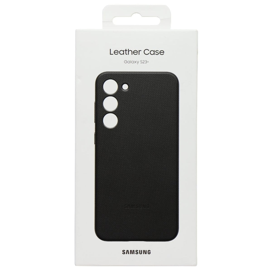 Samsung Leather Case for Samsung Galaxy (S23+) - Black (EF-VS916LBE) Image 4