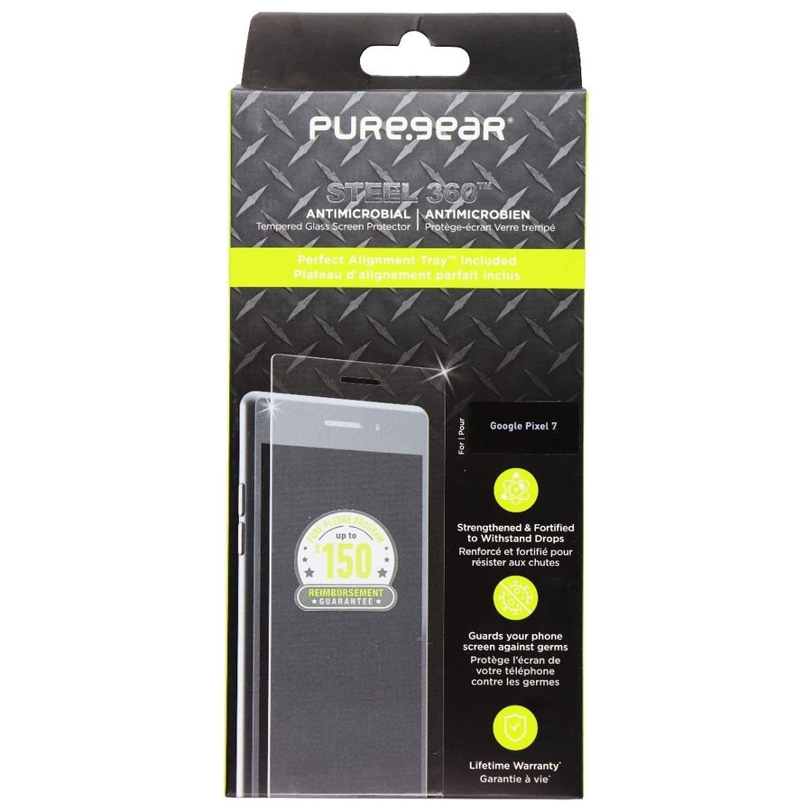 PureGear Steel 360 Screen Protector for Google Pixel 7 - Clear Image 1