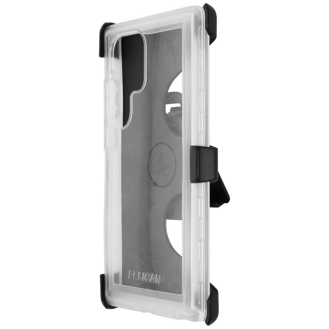 Pelican Voyager Series Case and Holster for Samsung Galaxy S23 Ultra - Clear/Black Image 1