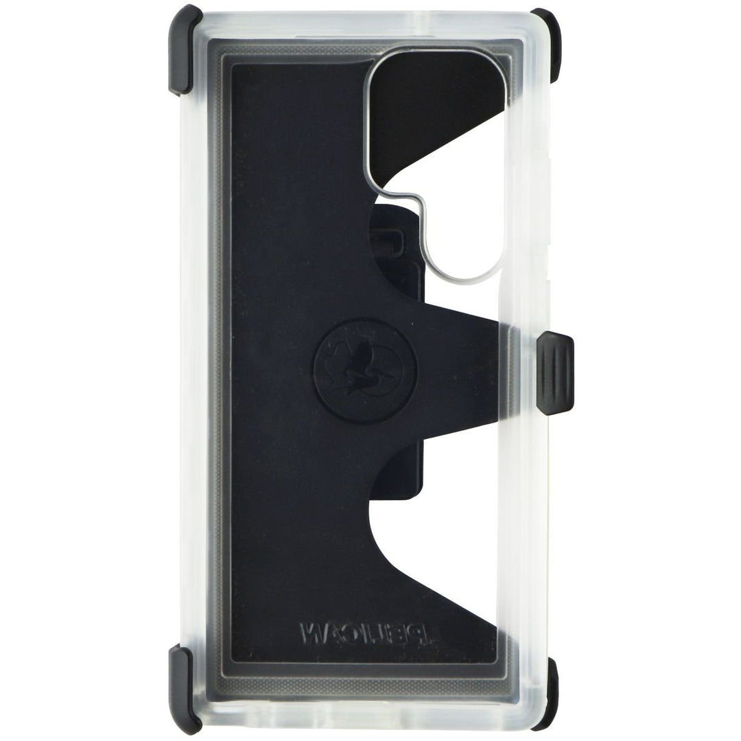 Pelican Voyager Series Case and Holster for Samsung Galaxy S23 Ultra - Clear/Black Image 3