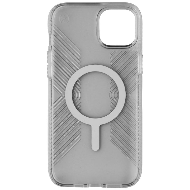 Speck Perfect Clear Grip Case for MagSafe for iPhone 14 Plus - Clear/Silver Image 3