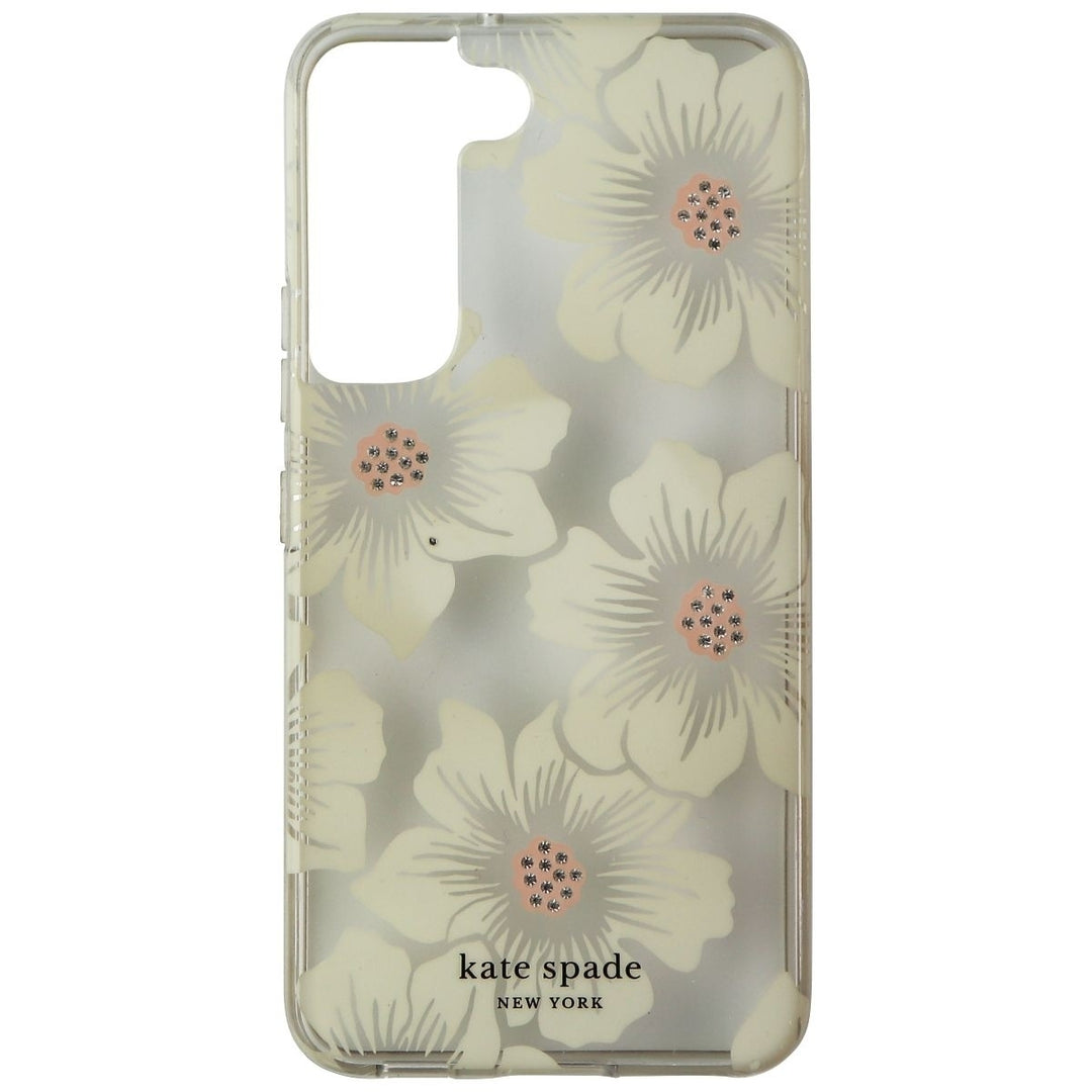 Kate Spade Protective Hardshell Case for Samsung Galaxy S22 - Hollyhock Image 2