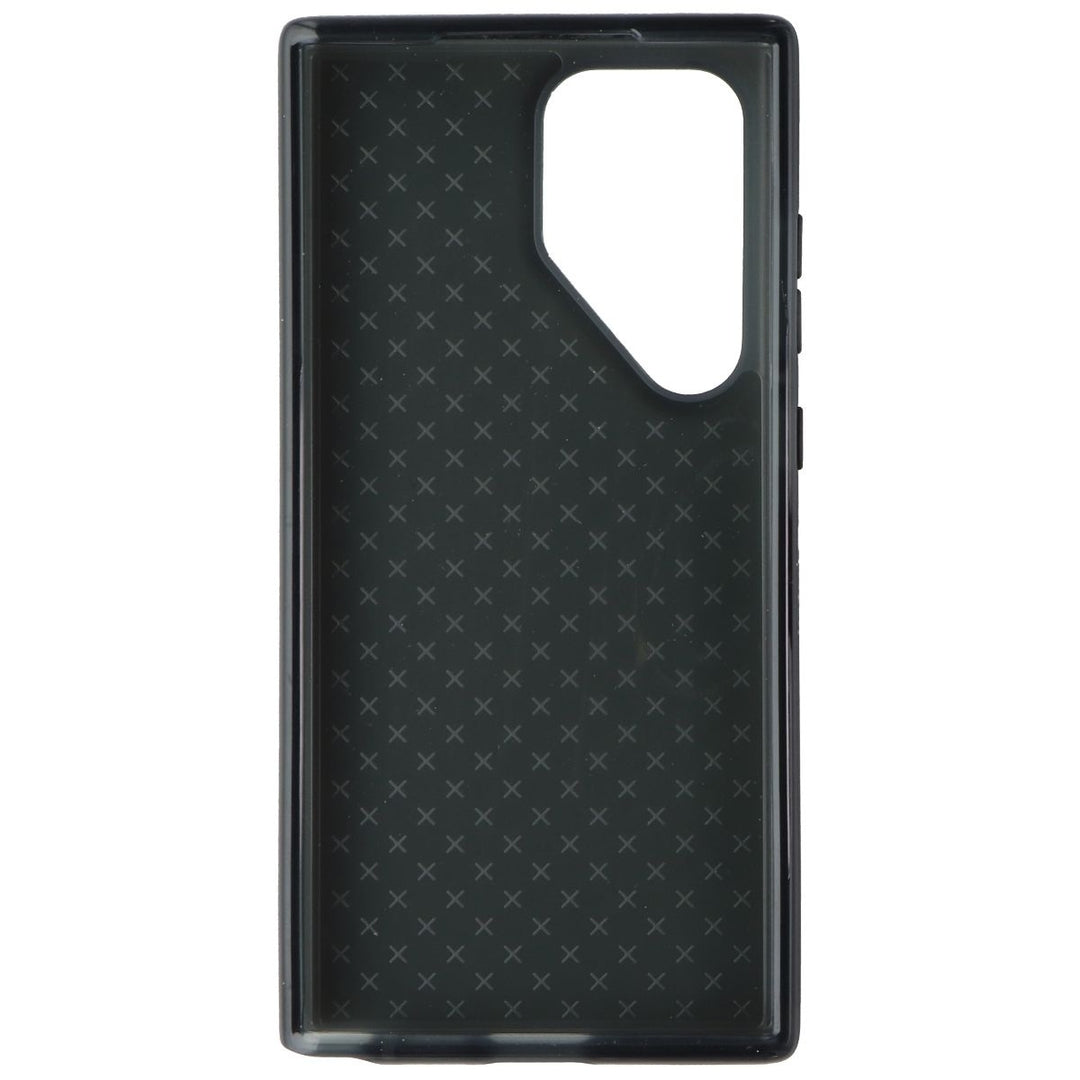 Tech21 Evo Check Flexible Gel Case for Samsung Galaxy S23 Ultra - Smoke/Black Image 3