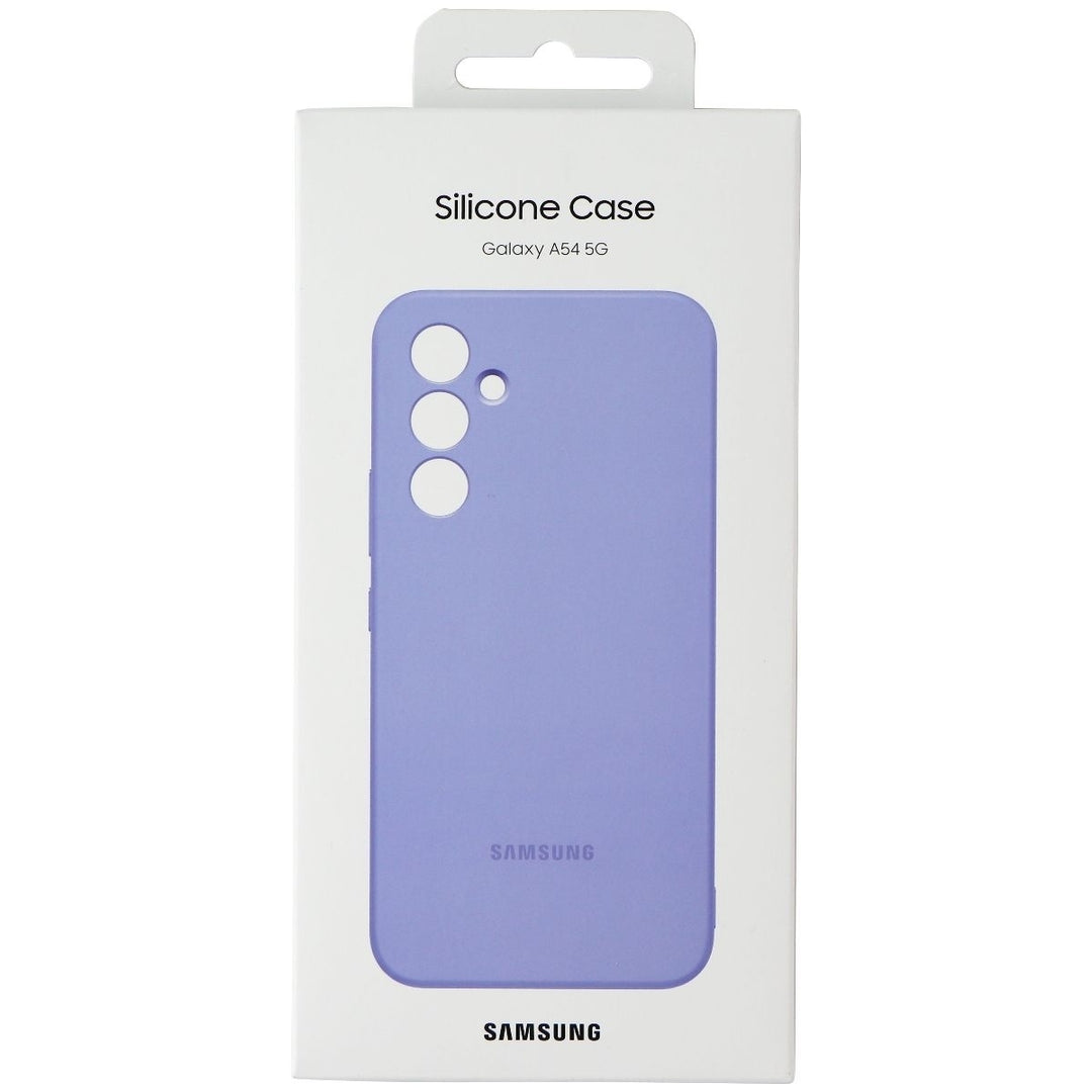 Samsung Silicone Phone Case for SAMSUNG Galaxy A54 5G - Blueberry EF-PA546TVEGUS Image 1