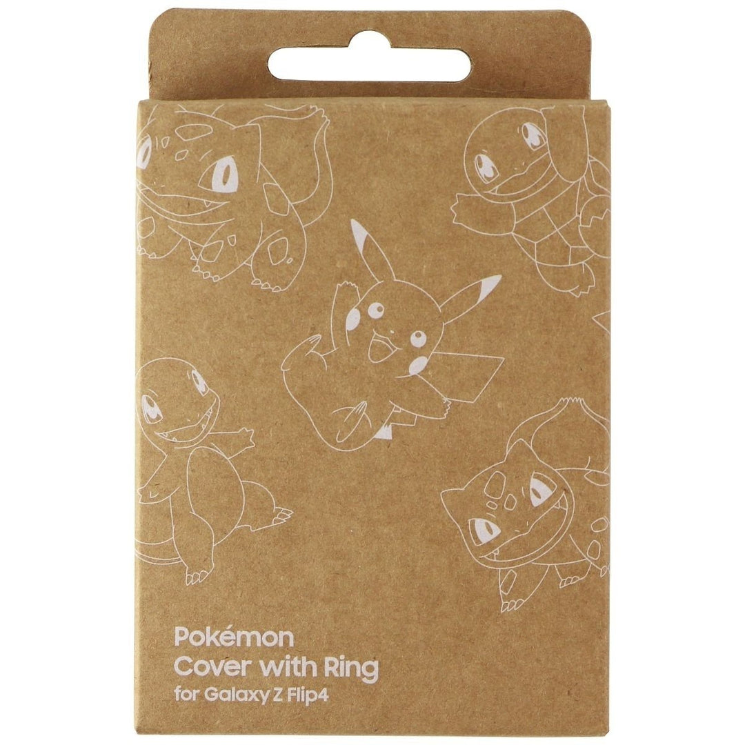 Samsung Official Cover with Ring for Samsung Galaxy Z Flip4 - Pokmon Design Image 1