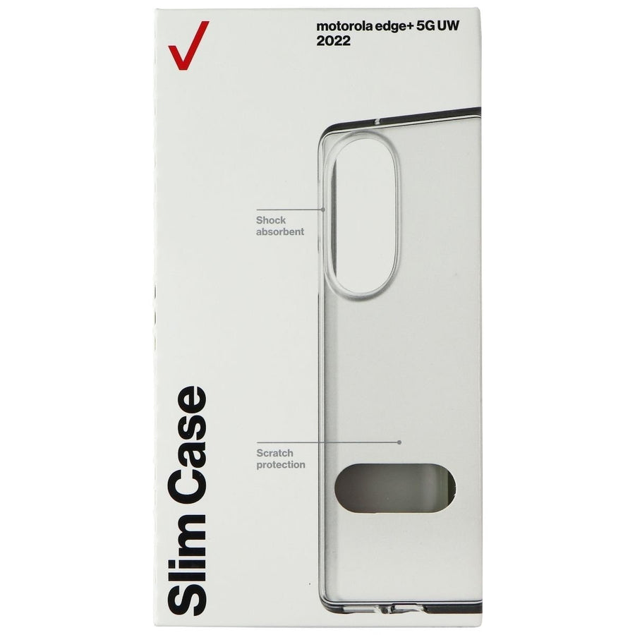 Verizon Slim Case for Motorola Edge+ 5G UW (2022) - Clear Image 1